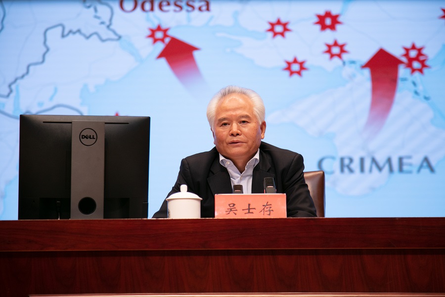 吴士存在江苏省委党校作专题授课