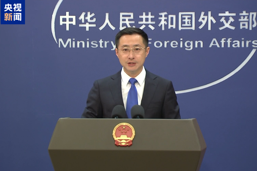 外交部：菲方在海上蓄意挑衅 是导致局势紧张的根源