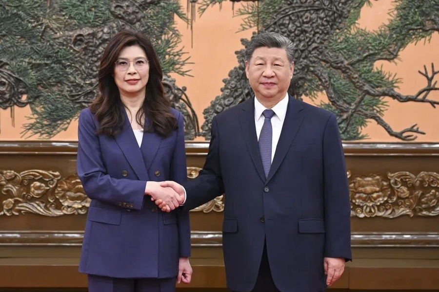 详讯｜习近平总书记会见中国国民党主席郑丽文