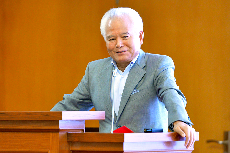 吴士存应邀为省外事工作领导干部作学术报告 