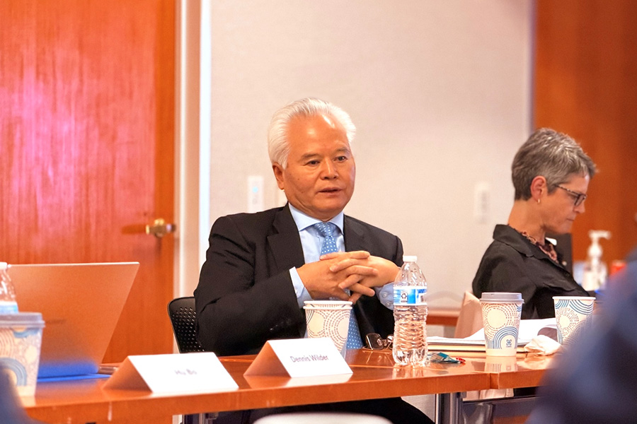 吴士存在美参加第五届中美“落基山务虚会”